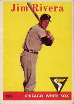 Jim Rivera 1958 Topps #11 Sports Card