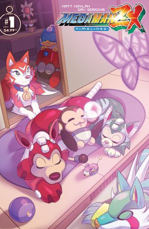 Mega Man ZX Timelines #1 (Cvr C Inc 1:5 Andrew Dickman Variant)