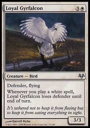 Loyal Gyrfalcon (Eventide) Trading Card