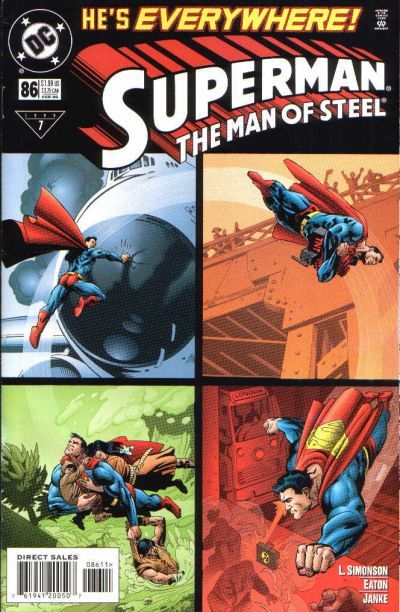 Superman: The Man of Steel #86 Comic