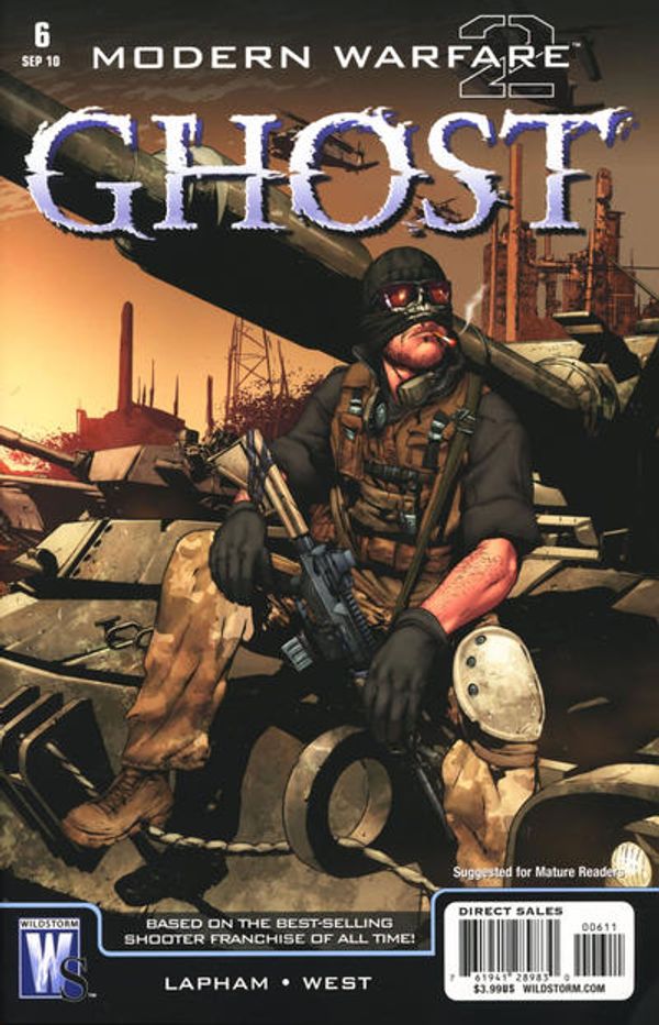 MAY100256 - MODERN WARFARE 2 GHOST #6 (OF 6) (MR) - Previews World