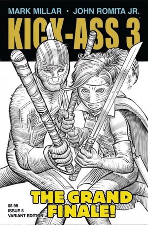 Kick-ass 3 #8 (Jrjr Sketch Var)