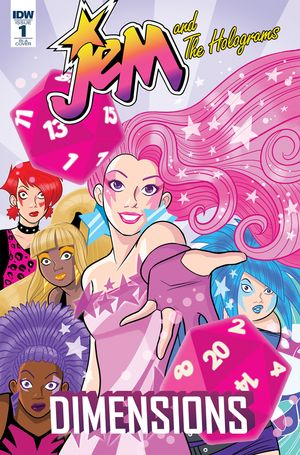 Jem & The Holograms Dimensions #1 (10 Copy Cover)