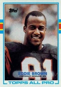 Eddie Brown 1989 Topps #24 Sports Card