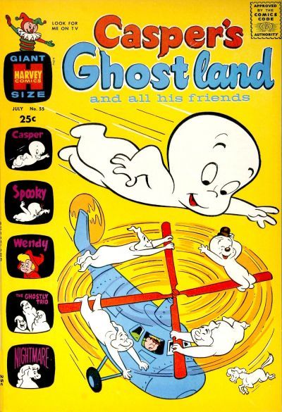 Casper's Ghostland #55 Comic