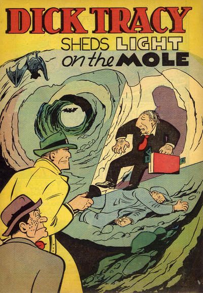 Dick Tracy Sheds Light on the Mole Comic