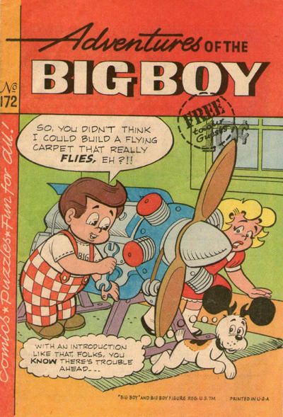 Adventures of Big Boy #172 Comic