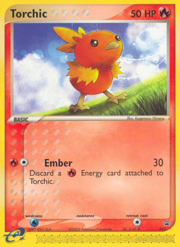 Torchic (17/40) - Nintendo Black Star Promos Pokémon Card