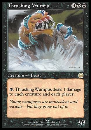 Thrashing Wumpus (Mercadian Masques) Trading Card