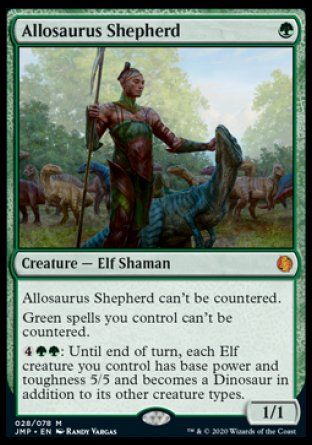 Allosaurus Shepherd (Jumpstart) Trading Card