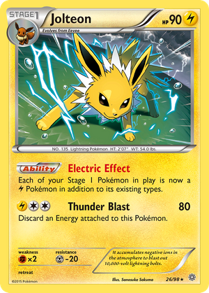 Jolteon (26/98) - Ancient Origins