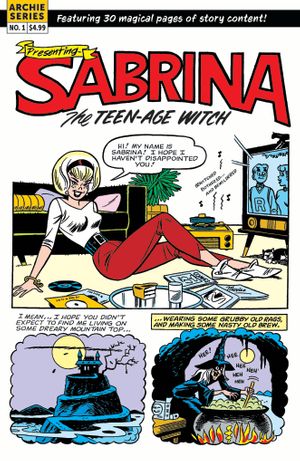 Sabrina The Teenage Witch Magic Unleashed #1 (Cvr B Dan Decarlo Retro Art Var)