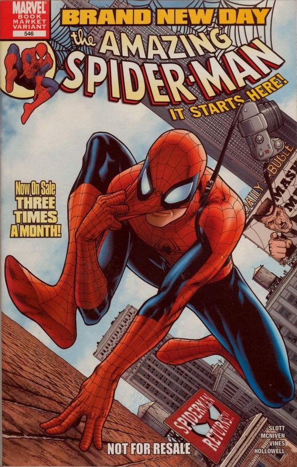 Amazing Spider-Man #546 (Book Market Variant)
