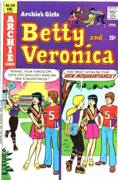Archie's Girls Betty and Veronica #236 Comic