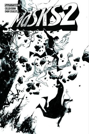 Masks 2 #4 (Cover F 20 Copy Lee B&amp;amp;amp;w Cover)
