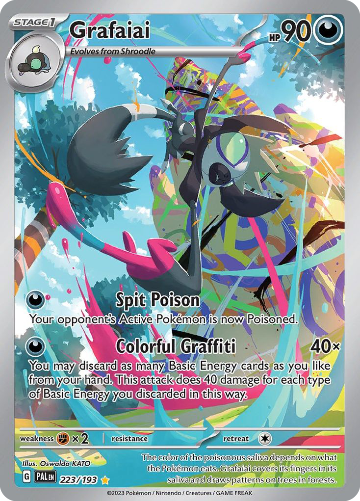 Grafaiai (223/193) - Paldea Evolved Pokémon Card