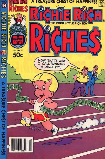Richie Rich Riches #51 Comic