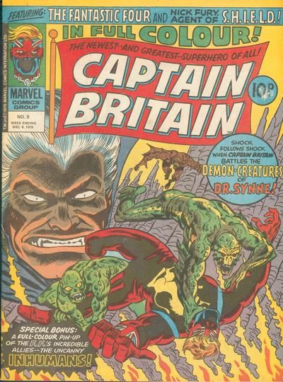 Captain Britain #9 Comic