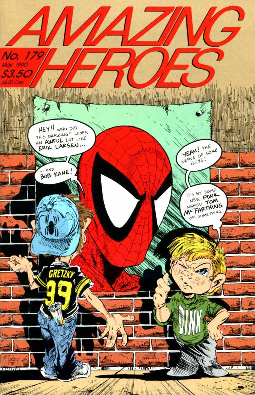 Amazing Heroes #179 Comic