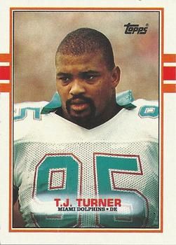 T.J. Turner 1989 Topps #294 Sports Card