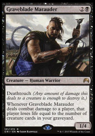 Graveblade Marauder (Magic Origins) Trading Card