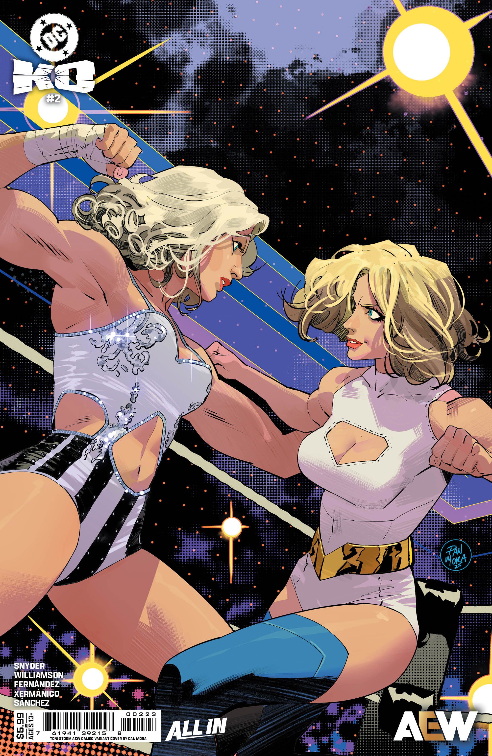 DC K.O. #2 (Cvr I Dan Mora Aew Cameo Card Stock Variant) Comic