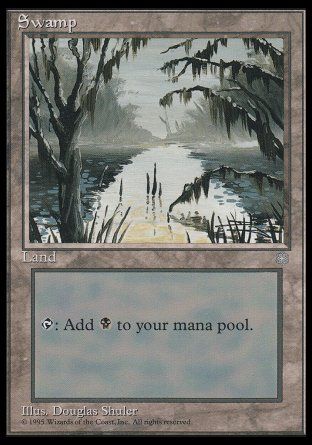 Swamp (Ice Age) Trading Card