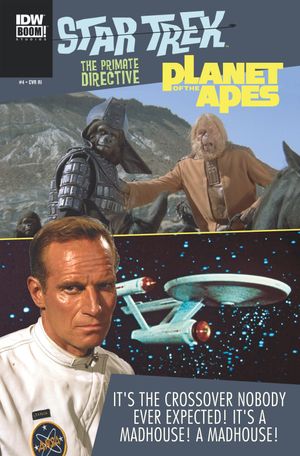 Star Trek/Planet of the Apes: The Primate Directive #4 (10 Copy Cover)