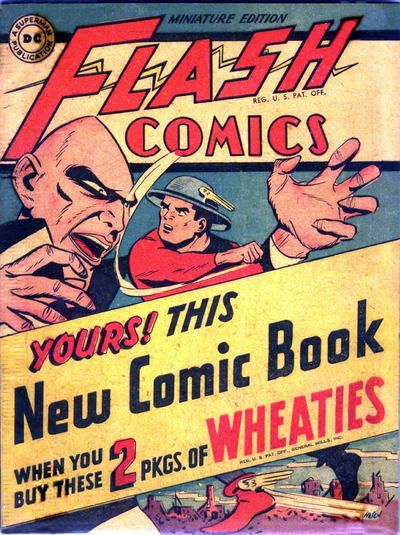 Flash Comics [Wheaties Miniature Edition] Comic