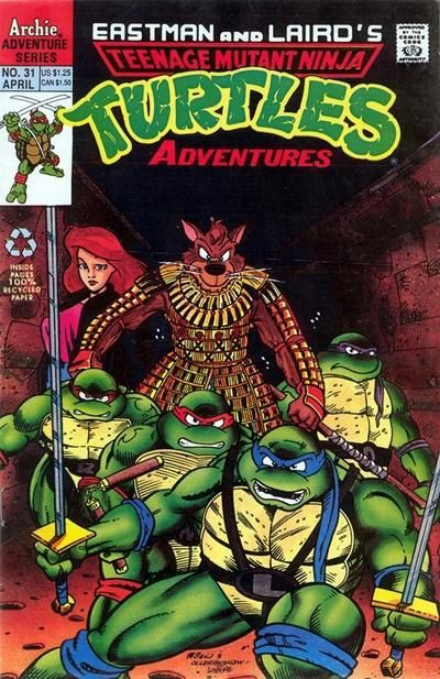 Teenage Mutant Ninja Turtles Adventures #31 Comic