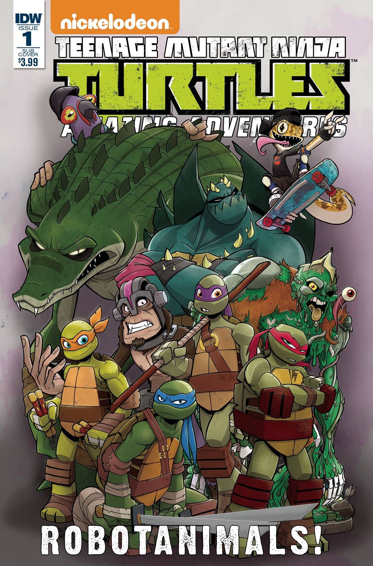 Teenage Mutant Ninja Turtles: Amazing Adventures - Robotanimals Comic