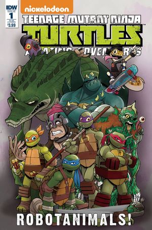 Teenage Mutant Ninja Turtles: Amazing Adventures - Robotanimals #1 (Subscription Variant)