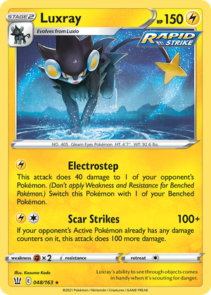 Luxray (48/163) - Battle Styles