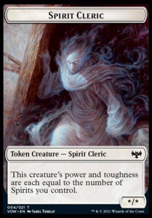 Spirit Cleric (Innistrad: Crimson Vow) Trading Card