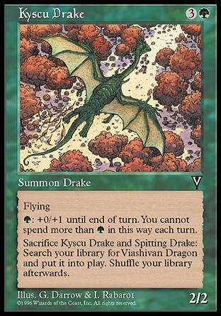 Kyscu Drake (Visions) Trading Card