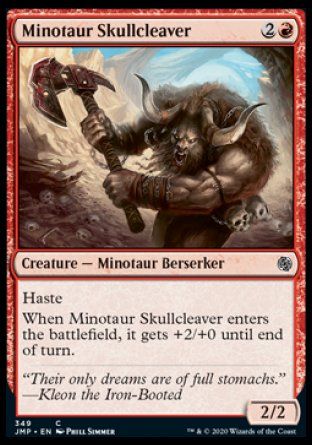 Minotaur Skullcleaver (Jumpstart) Trading Card