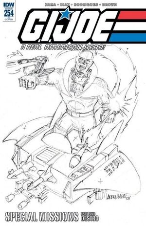 G.I. Joe A Real American Hero #254 (10 Copy Cover Hama)