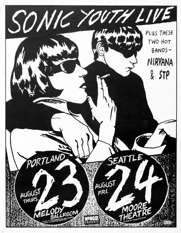 MXP-260.1 Sonic Youth Melody Ballroom & Moore Theatre 1990