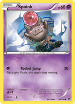 spoink pokemon card price - Triumphant - Psychic Psychic Headbutt Bounce (10) Psychic Spoink Card Prices & Value