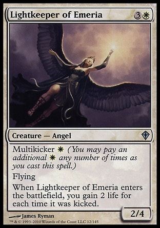 Lightkeeper of Emeria (Worldwake) Trading Card