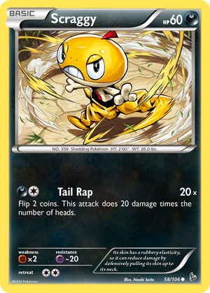 Scraggy (58/106) - Flashfire