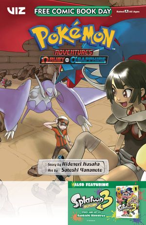 FCBD 2024 Pokemon Adv Ruby Alpha Sapphire & Splattoon 3 #nn