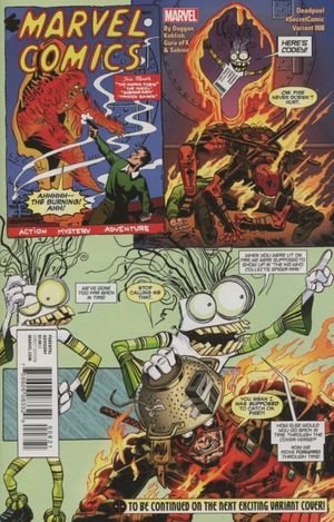Deadpool #8 (Koblish Secret Comic Variant)