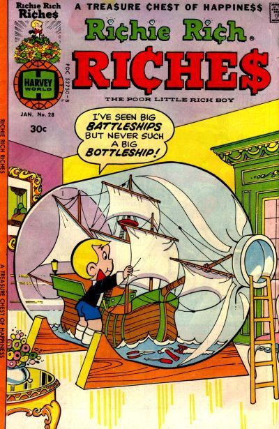 Richie Rich Riches #28 Comic