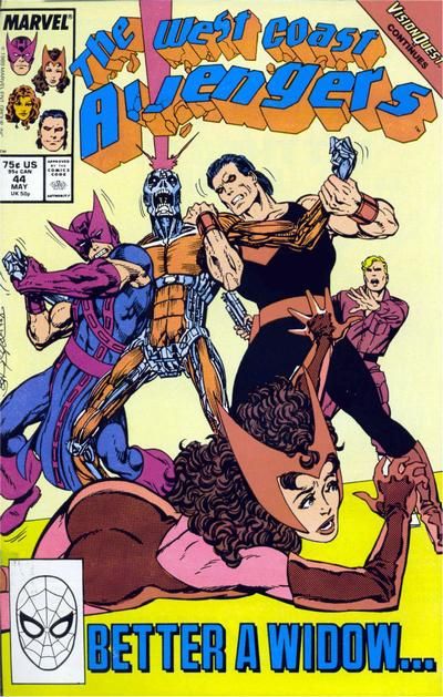 West Coast Avengers #44 Comic