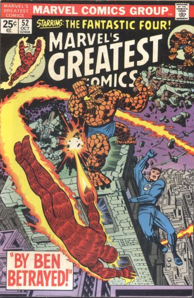 Marvel's Greatest Comics #52 Comic