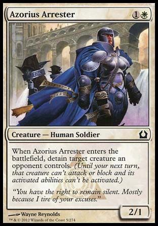 Azorius Arrester (Return to Ravnica) Trading Card