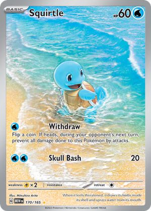 Squirtle (170/165) - 151