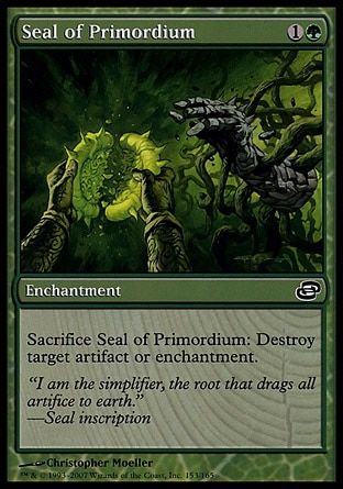 Seal of Primordium (Planar Chaos) Trading Card