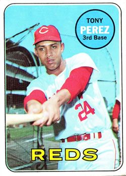 Tony Perez 1969 Topps #295 Sports Card